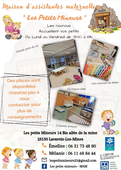 Mam Les Petits Mineurs, Assistante Maternelle à Lavaveix-les-Mines