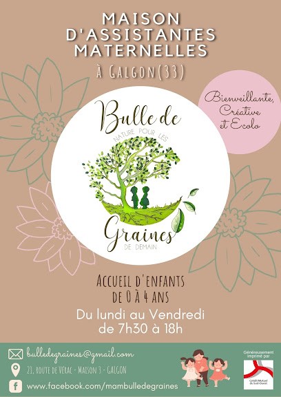 Home Assistants Maternelles Mam Bulle De Graines, Assistante Maternelle à Galgon