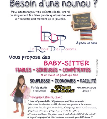 Recess Parents / Garde D'enfants Le Raincy, Service de Garde d'Enfants à Domicile au Raincy